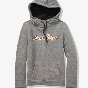 Pink XS bling sweater